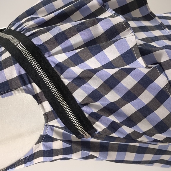 Vintage JC de Castelbajac Sleeveless Checkered Blouse - Picture 12 of 14